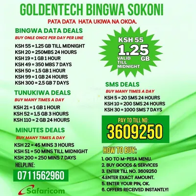 Data bundle even with unpaid okoa