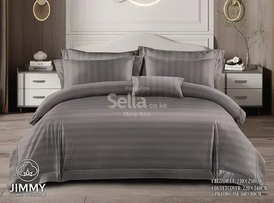 🔥🔥DUVET COVERS JIMMY 6PCS   1 BEDSHEET  1 DUVET COVER 4 PILLOWCASES   SIZE 6*6/7  
