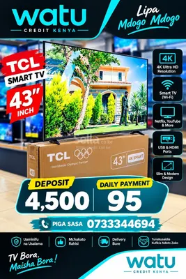 Tcl 43 inch smart tv 