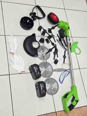 96v Cordless   brushcutter  with 24blades (green ) Gloves  Goggles 