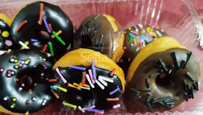 Eggless Donuts 