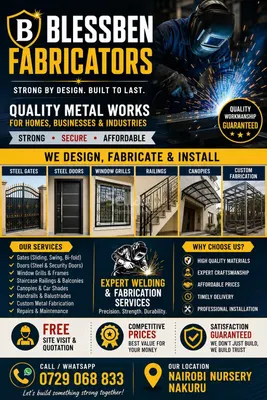 Modern steel doors