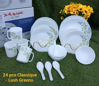  Classique Glass Dinner Sets   