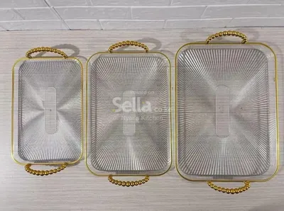 Gold clear trays 