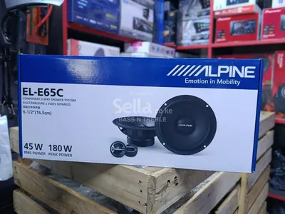 ALPINE COMPONENTS SPEAKERS 