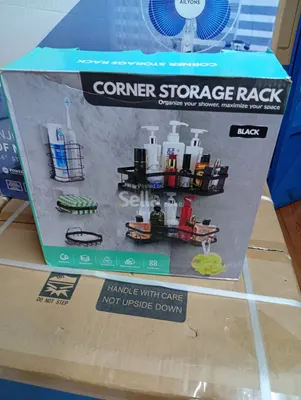 Bathroom organizer storage rack 