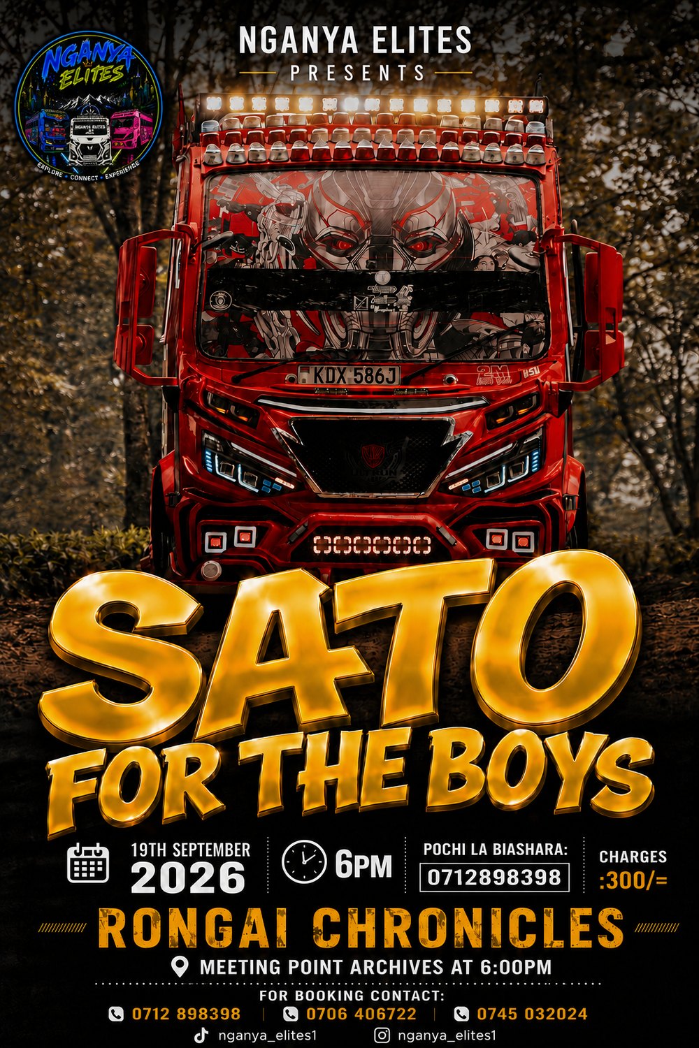 SATO FOR THE BOYS poster