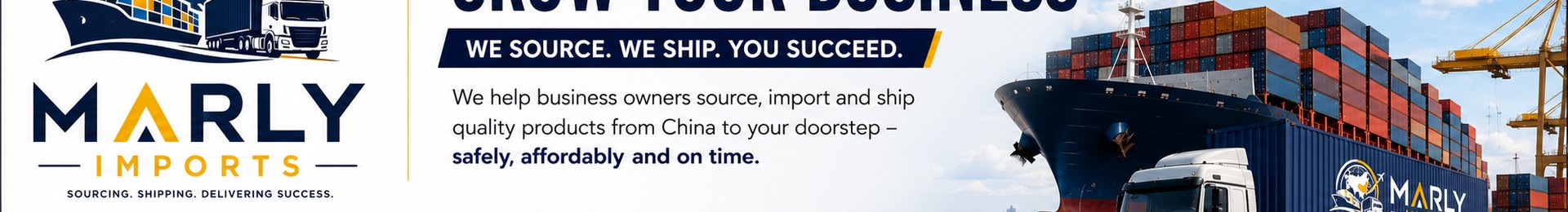 Marly Imports store banner